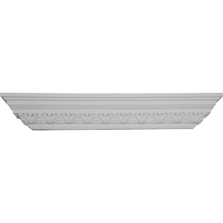 Ekena Millwork 36"W x 5 1/2"H x 5 1/8"P Tirana Shelf SH36X05X05TI